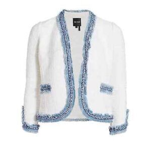 NIC+ZOE • Bright Side Fringed Jacket • Size Medium